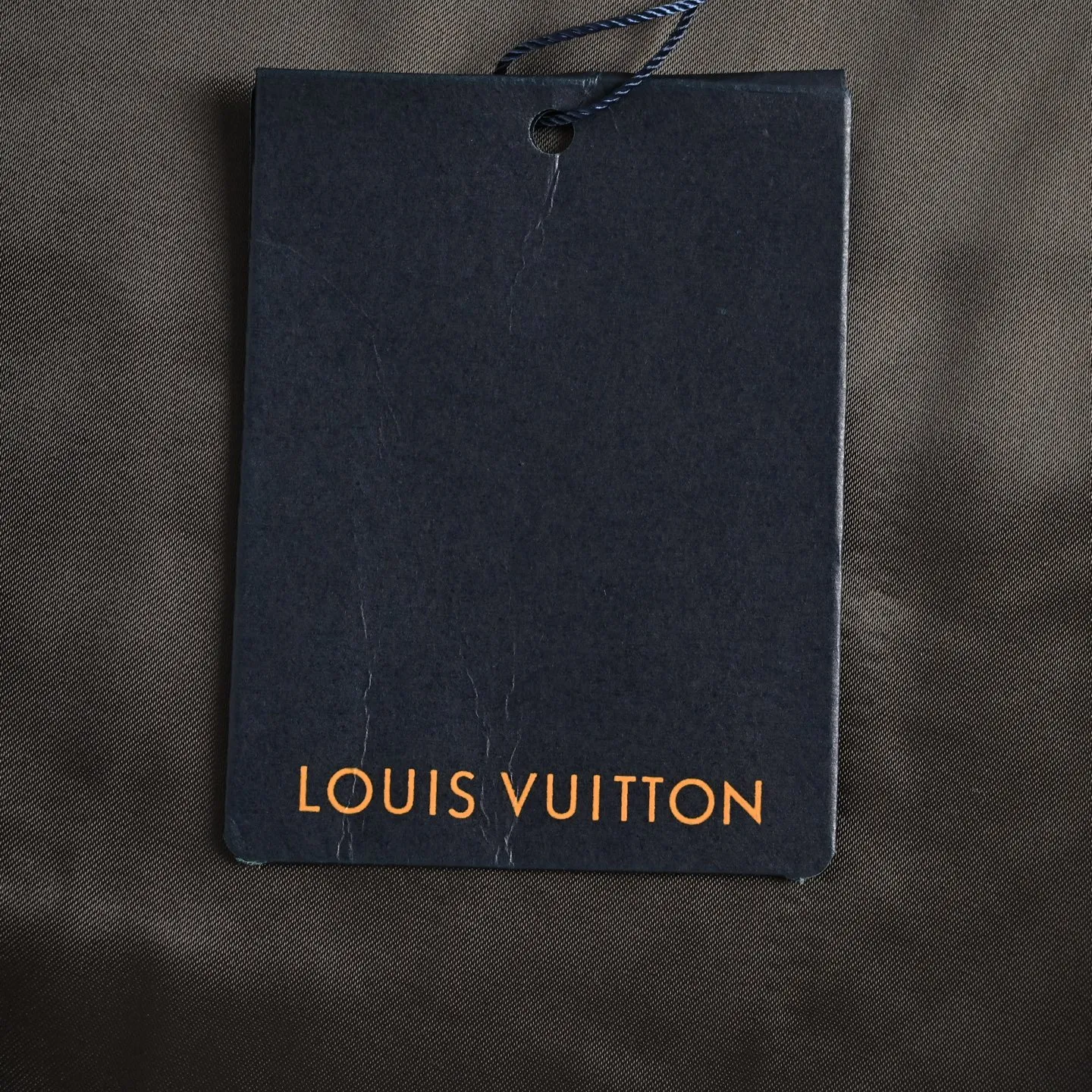 Louis Vuitton/Louis Vuitton Retro plaid curved letter embroidered hooded jacket